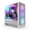 NZXT H5 Flow RGB 2024 Edition ATX Mid Tower Chassis (All White)