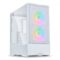 LIAN LI LANCOOL 207 Compact ATX RGB Gaming Cabinet White - Green Apple Compunet