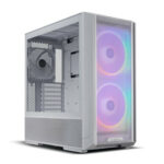 Lian Li Lancool 216 RGB E-ATX Mid Tower Cabinet With Tempered Glass Side Panel White