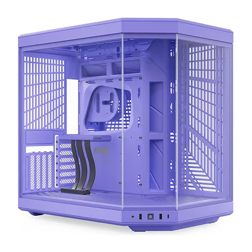 HYTE Y70 Dual Chamber Mid-Tower ATX Computer Case – Toro Milk - Green Apple Compunet