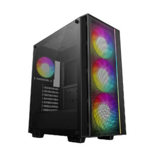 DeepCool Matrexx 55 Mesh V4 C ARGB (ATX) Mid Tower Cabinet (Black)