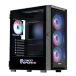 Rampage 3000D Gaming Cabinet (EATX-Black)