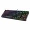 Redragon Kumara K552 Rainbow LED Backlit USB Mechanical Gaming Keyboard Black - Green Apple Compunet