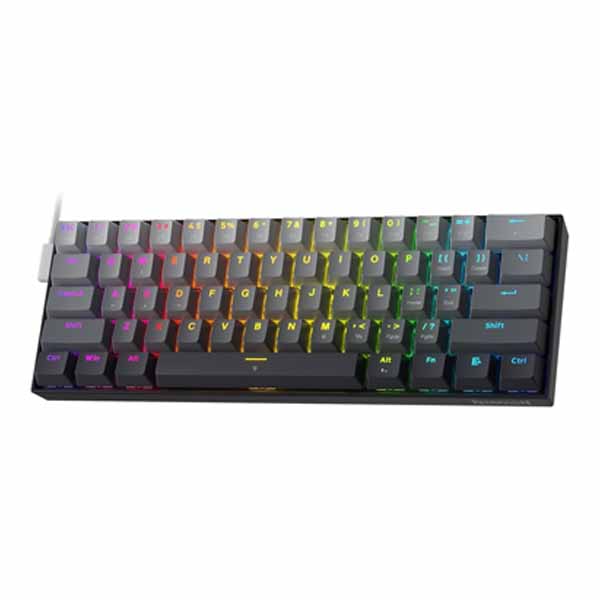 Redragon K617 Rapid Trigger Gaming Keyboard (Misty Grey) - Green Apple Compunet