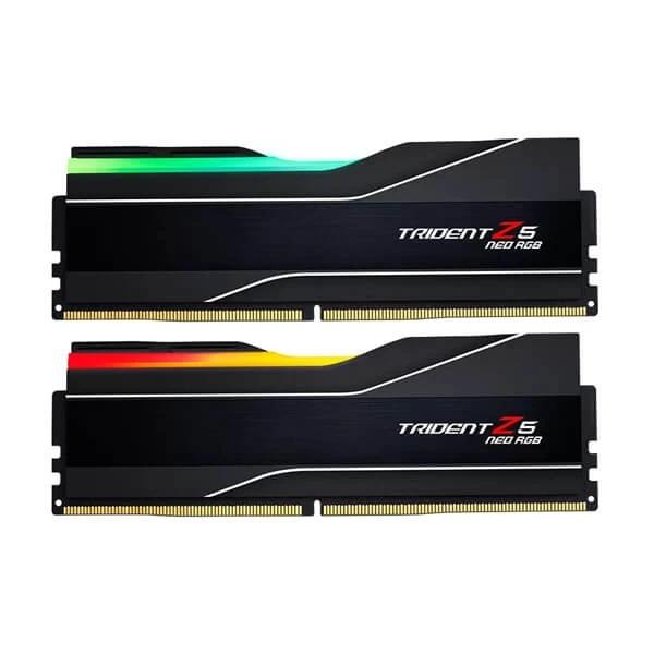 G.Skill Trident Z5 Neo RGB 32GB (16GBx2) DDR5 6000MHz Desktop RAM (Matte Black)