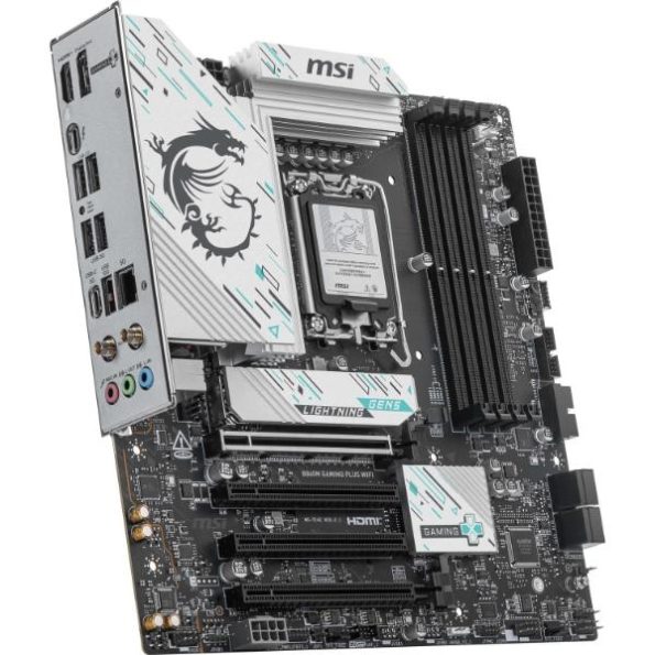 MSI B860M Gaming Plus WiFi LGA 1851 DDR5 mATX Gaming Motherboard - Green Apple Compunet