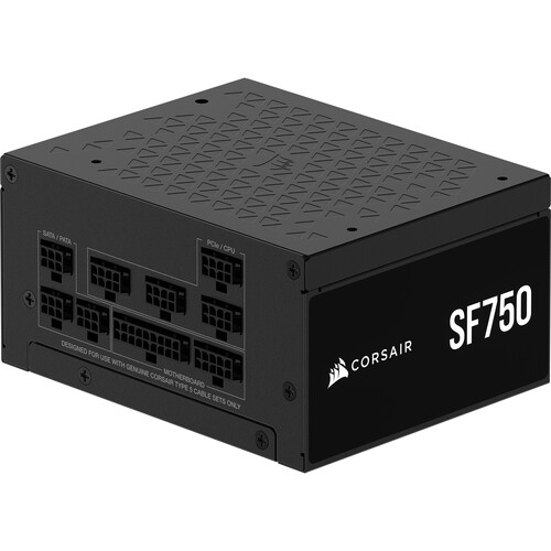 Corsair SF750 80 PLUS Platinum Fully Modular 750W SFX Power Supply (Black)