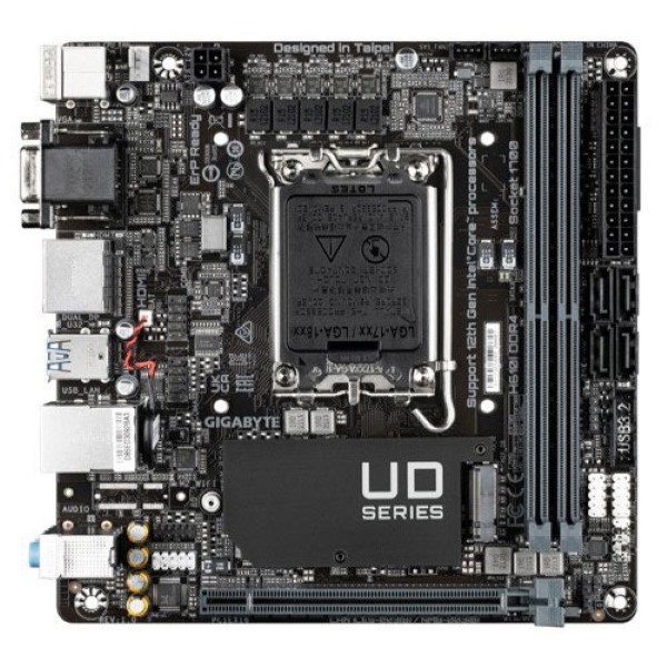 Gigabyte H610I DDR4 Intel Motherboard Supports Intel 12th, 13th & 14th Gen Processors