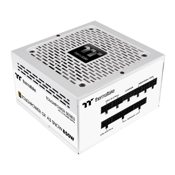 Thermaltake Toughpower GF A3 Snow Edition 850W 80 Plus Gold Full Modular ATX 3.0 Power Supply - Green Apple Compunet