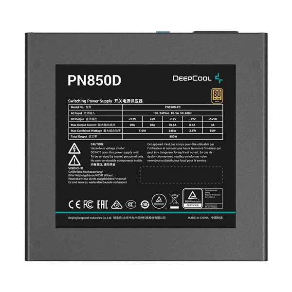 DEEPCOOL Gamer Storm PN850D 850W 80+ Gold Non Modular ATX 3.1 Power Supply