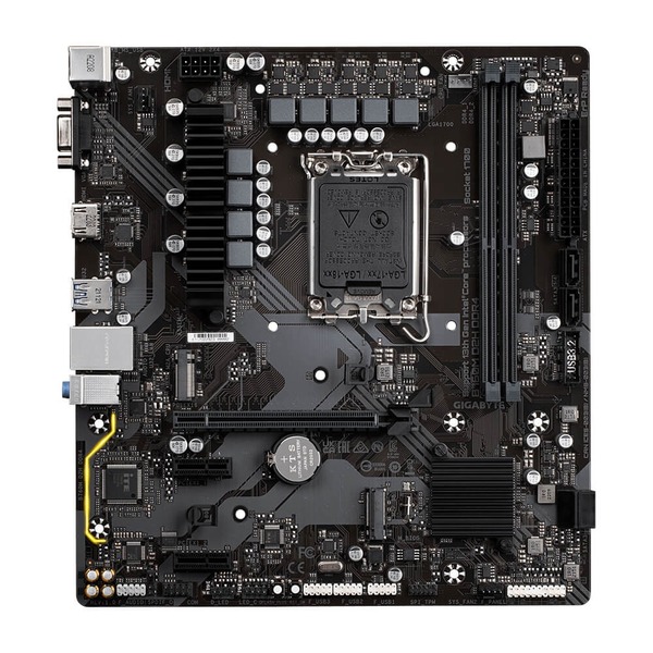 GIGABYTE B760M D2H DDR4 (rev. 1.0) Intel Motherboard Supports Intel 12th, 13th & 14th Gen Processors