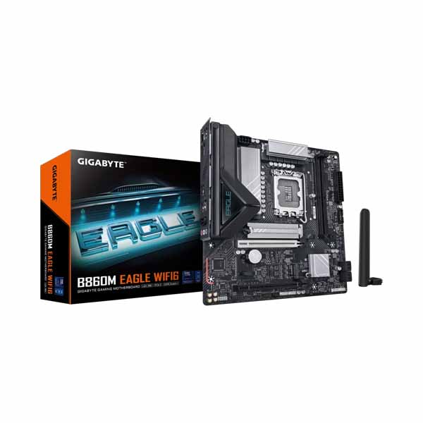 Gigabyte B860M EAGLE WIFI6 LGA 1851 mATX Motherboard