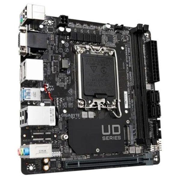 Gigabyte H610I DDR5 (rev. 1.0) Intel Motherboard Supports Intel 12th, 13th & 14th Gen Processors