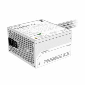 Gigabyte P650SS ATX 3.0 650 Watt 80 Plus Silver Power Supply (White)