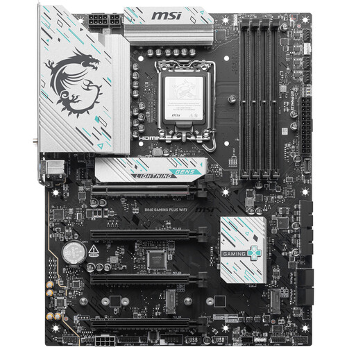 MSI B860 GAMING PLUS WIFI LGA 1851 ATX Motherboard - Green Apple Compunet