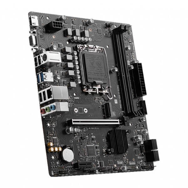 MSI Pro H610M-E DDR4 Intel Motherboard Supports Intel 12th , 13th & 14th Gen Processors - Green Apple Compunet