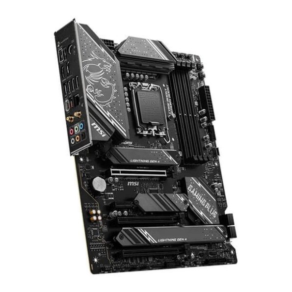 MSI Z790 Gaming Plus WIFI Intel LGA 1700 ATX Motherboard Supports Intel 12th , 13th & 14th Gen Processors - Green Apple Compunet