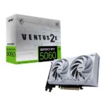 MSI RTX 5060 Ventus 2X OC White 8GB GDDR7 Graphics Card