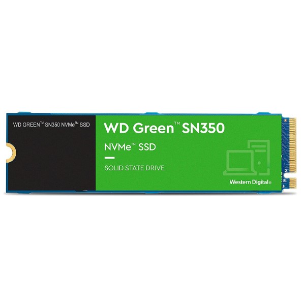 Western Digital WD Green SN350 NVMe M.2 2280 240GB PCI-Express 3.0 x4 Internal Solid State Drive - Green Apple Compunet