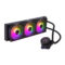 Cooler Master MasterLiquid 360L Core 360mm ARGB CPU Liquid Cooler (Black) - Green Apple Compunet