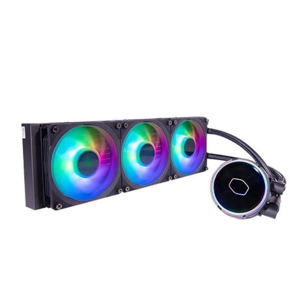 Cooler Master MasterLiquid PL360 Flux ARGB CPU Liquid Cooler - Green Apple Compunet