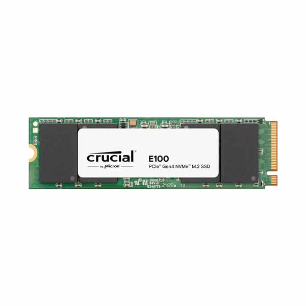 Crucial E100 480GB M.2 PCIe 4.0 Gen4 2280 NVMe Internal SSD - Green Apple Compunet