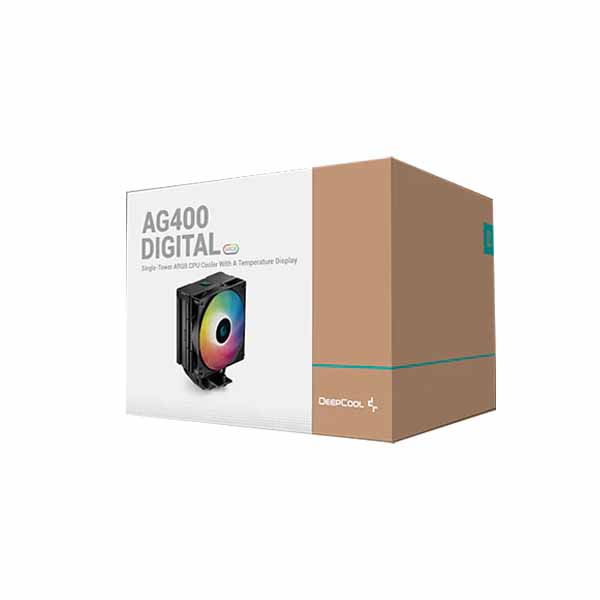 Deepcool AG400 Digital BK ARGB - Green Apple Compunet
