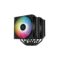 Deepcool Gammaxx AG620 BK ARGB 120mm Dual Tower CPU Air Cooler (Black) - Green Apple Compunet