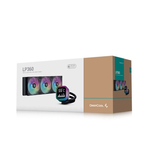Deepcool LP360 360mm ARGB Liquid Cpu Cooler - Green Apple Compunet