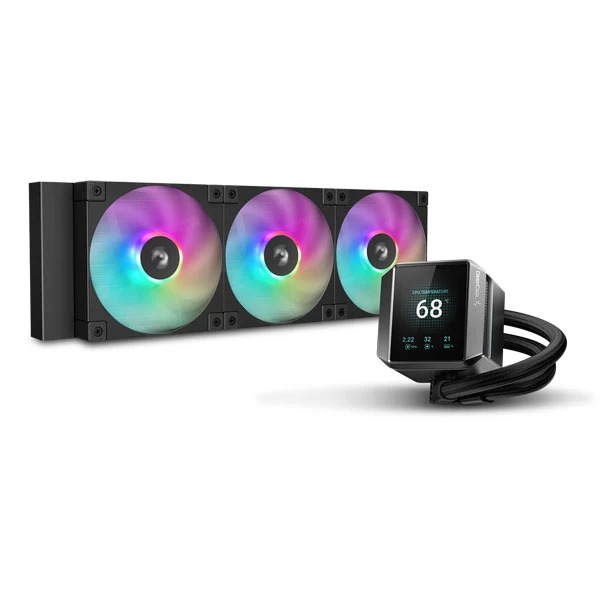 Deepcool Mystique 360 ARGB CPU Liquid Cooler - Green Apple Compunet