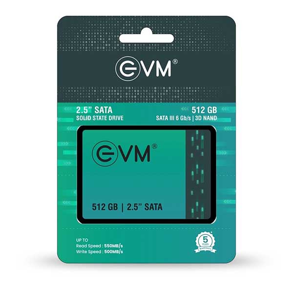 EVM 512gb Internal Ssd 2.5″ Inch Sata - Green Apple Compunet