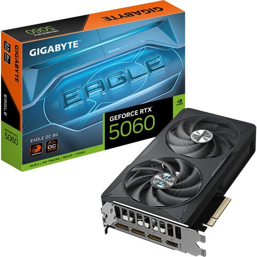 Gigabyte GeForce RTX 5060 EAGLE OC Graphics Card - Green Apple Compunet