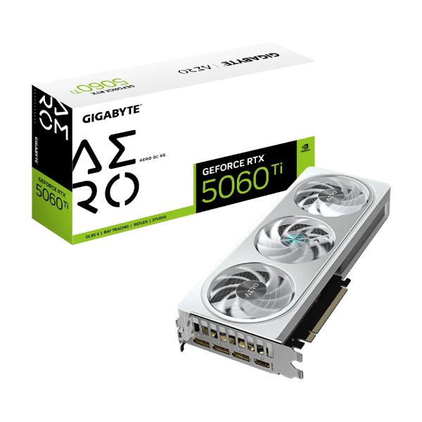 Gigabyte RTX 5060 Ti AERO OC 8G - Green Apple Compunet
