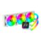 Ant Esports ICE-Glow 360 ARGB CPU Liquid Cooler – White - Green Apple Compunet