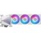 MSI MAG CORELIQUID I360 – AIO ARGB CPU Liquid Cooler – LGA 1700 Ready – Triple 120mm ARGB PWM Fans, White - Green Apple Compunet