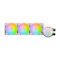 MSI MAG Coreliquid E360 ARGB 360mm CPU Liquid Cooler (White) - Green Apple Compunet