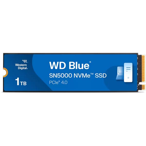 Western Digital 1TB Blue SN5000 PCIe 4.0 NVMe M.2 Internal SSD - Green Apple Compunet