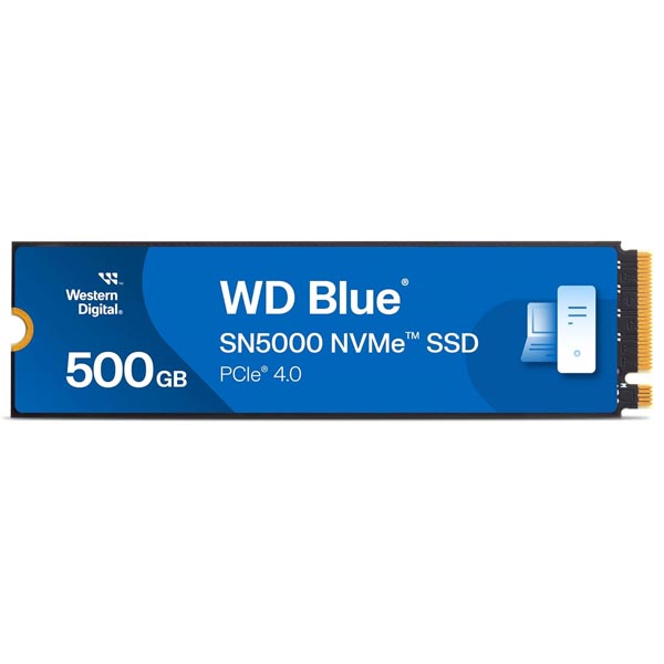 Western Digital 500GB Blue SN5000 PCIe 4.0 NVMe M.2 Internal SSD - Green Apple Compunet