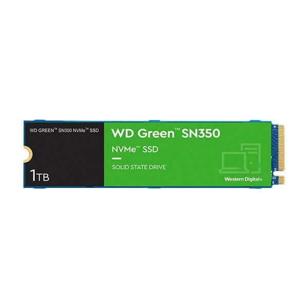 vWestern Digital Green SN350 1TB M.2 NVME Intenal SSD - Green Apple Compunet
