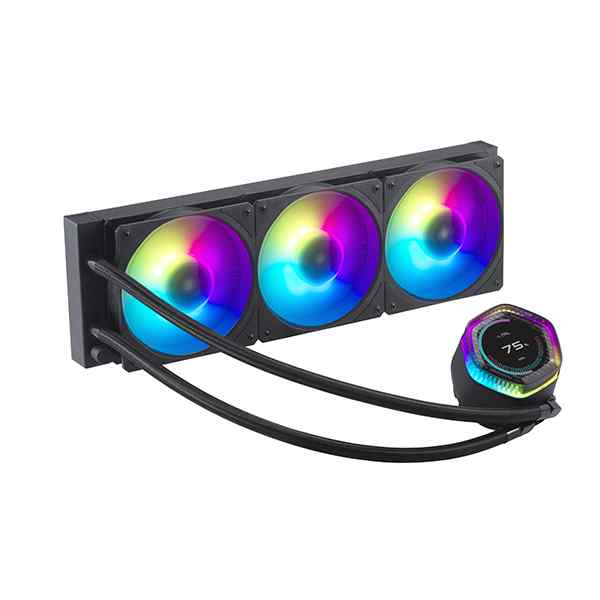 Cooler Master MasterLiquid 360 ION ARGB CPU Liquid Cooler – Black - Green Apple Compunet