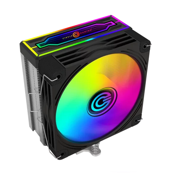 Circle Gaming 6P ARGB Silver Gaming CPU Cooler - Green Apple Compunet