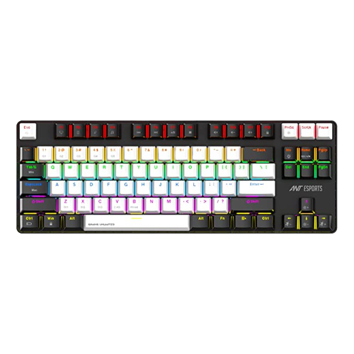 Ant Esports Mk4500 Pro Tkl Wireless Gaming Keyboard - Green Apple Compunet