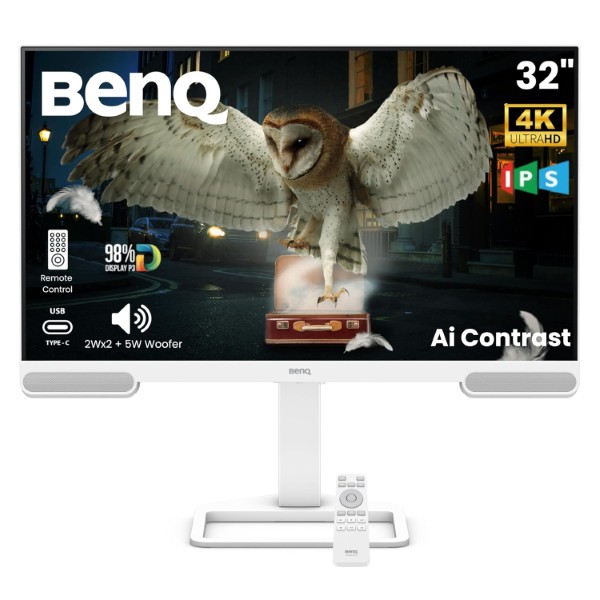 BenQ EW3290U 31.5inch 4K UHD Entertainment Monitor - Green Apple Compunet