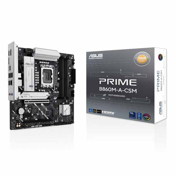 ASUS PRIME B860M-A-CSM Micro-ATX LGA 1851 Motherboard - Green Apple Compunet