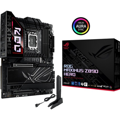 ASUS ROG MAXIMUS Z890 HERO Intel Z890 Chipset Motherboard - Green Apple Compunet