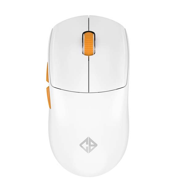 Cosmic Byte Atlas Wireless, Bluetooth, Wired Tri Mode Mouse (White) - Green Apple Compunet