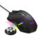 Redragon M601 RGB Blacklit 7200 DPI Gaming Mouse - Green Apple Compunet