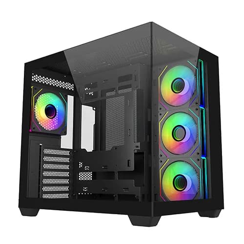 Cooler Master Elite 681 ARGB ATX Mid Tower Case - Green Apple Compunet