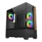Cooler Master Elite 690 Wood ARGB ATX Mid Tower Case - Green Apple Compunet
