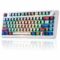 AULA F75 75% Wireless RGB Backlit Tri-Mode Gaming Mechanical Keyboard With Knob | Comic Keycap – Reaper Switches - F75CKR - Green Apple Compunet